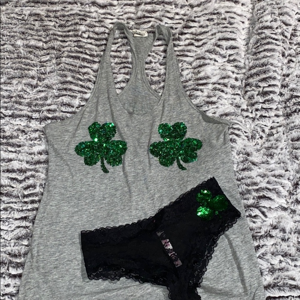 Victorias secret PINK tank top with panty